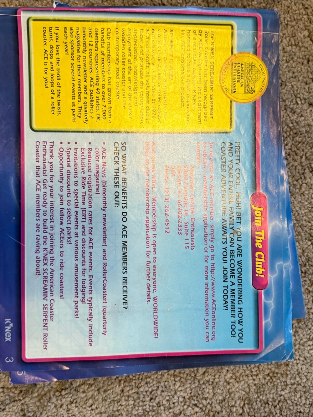 Directions for Screaming serpent roller coaster